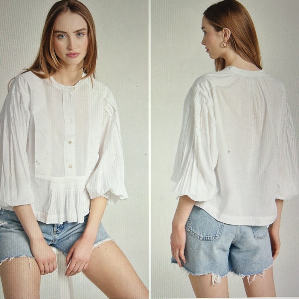 Sea New York Pleated Blouse